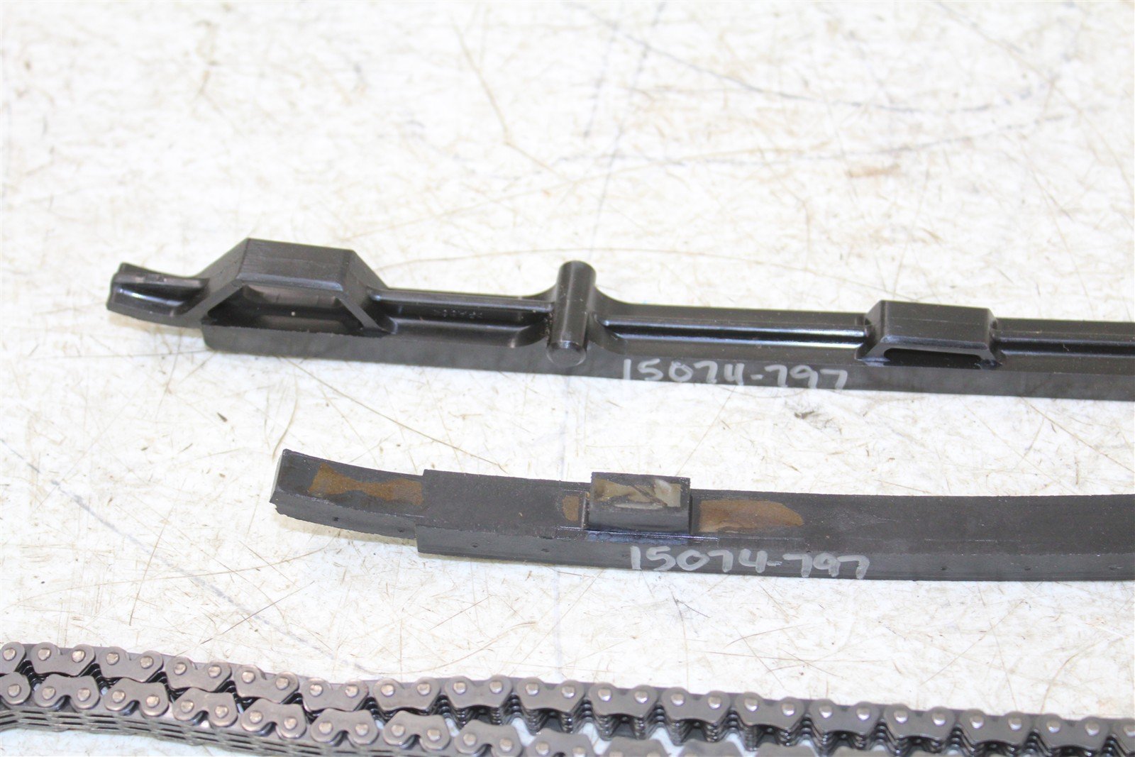 2014 Honda CRF 450R Timing Chain Guides Slides w/ Camshaft Tensioner 15074