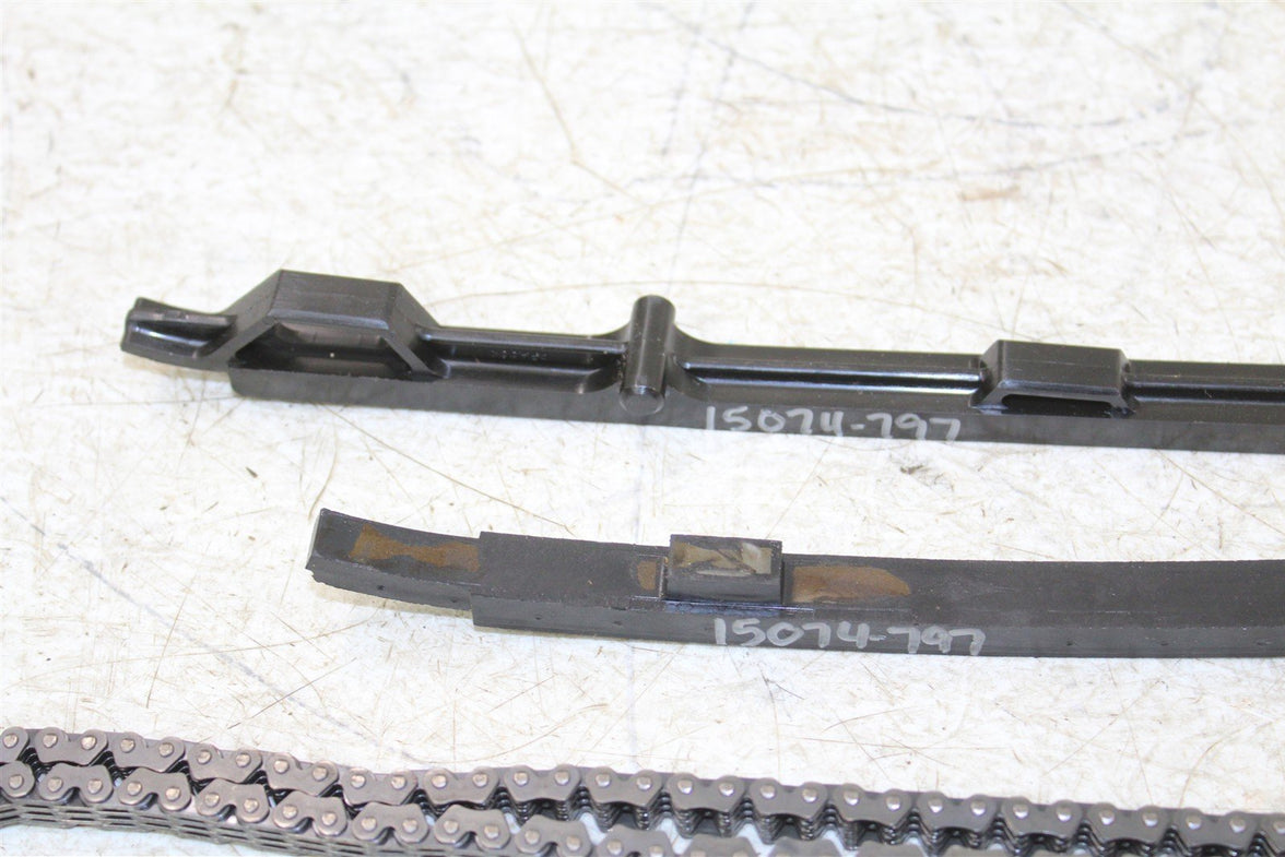 2014 Honda CRF 450R Timing Chain Guides Slides w/ Camshaft Tensioner 15074