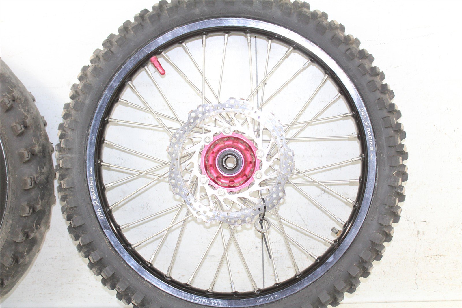 2014 Honda CRF 450R DNA Racing Front & Rear Wheel Set Rims Hub w/ Rotors 15074