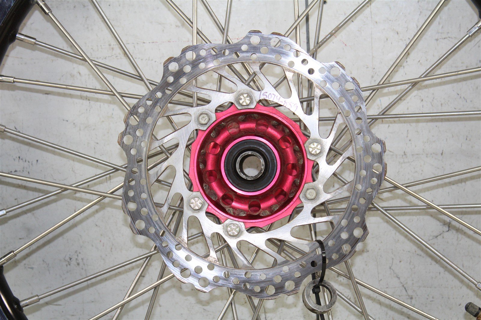 2014 Honda CRF 450R DNA Racing Front & Rear Wheel Set Rims Hub w/ Rotors 15074