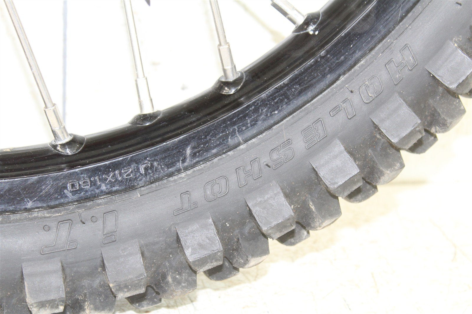 2014 Honda CRF 450R DNA Racing Front & Rear Wheel Set Rims Hub w/ Rotors 15074