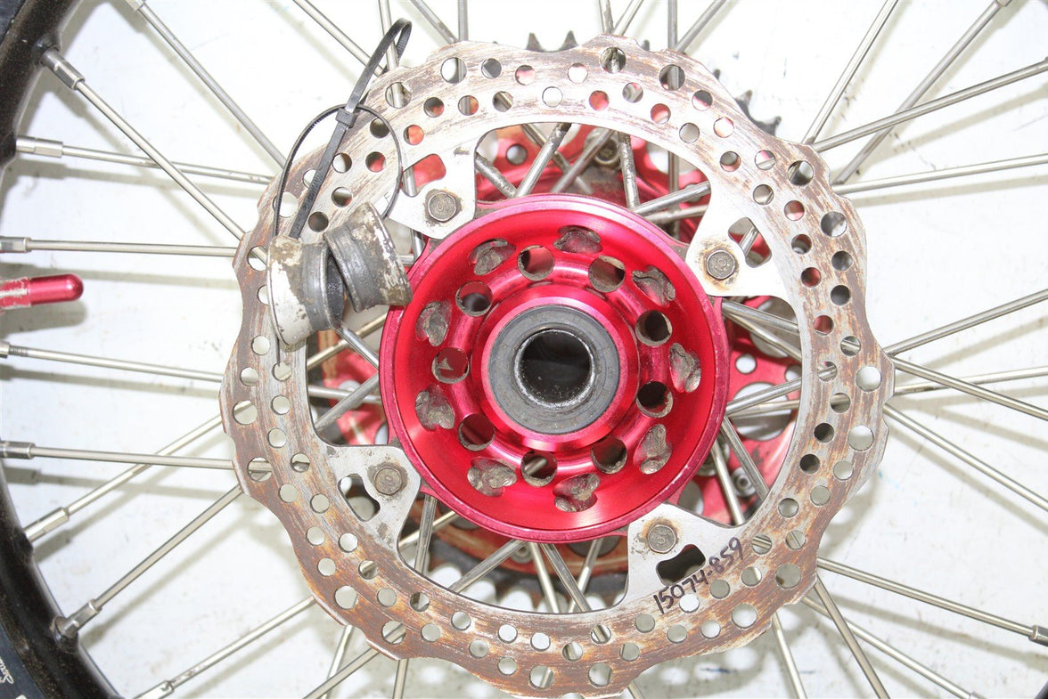 2014 Honda CRF 450R DNA Racing Front & Rear Wheel Set Rims Hub w/ Rotors 15074