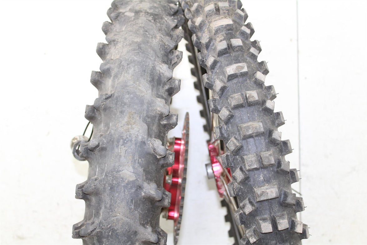 2014 Honda CRF 450R DNA Racing Front & Rear Wheel Set Rims Hub w/ Rotors 15074