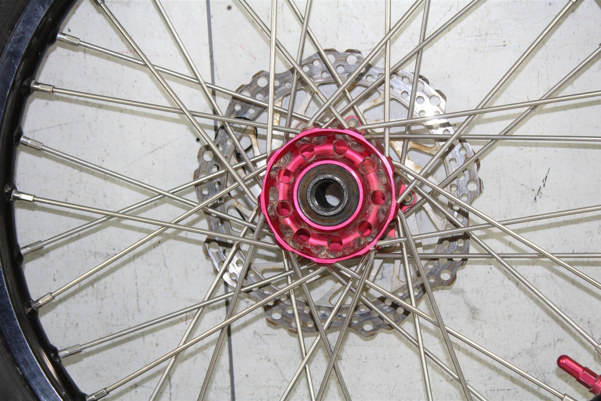 2014 Honda CRF 450R DNA Racing Front & Rear Wheel Set Rims Hub w/ Rotors 15074