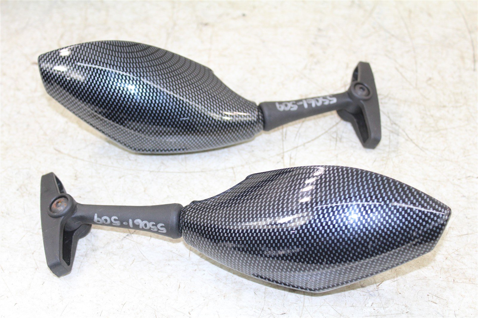 2001 Yamaha YZF 600R Rear View Mirrors Left Right 55061