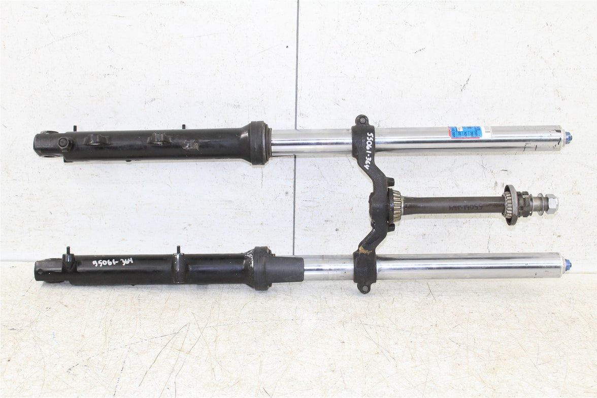 2001 Yamaha YZF 600R Fork Tubes Front Suspension Triple Clamps 55061