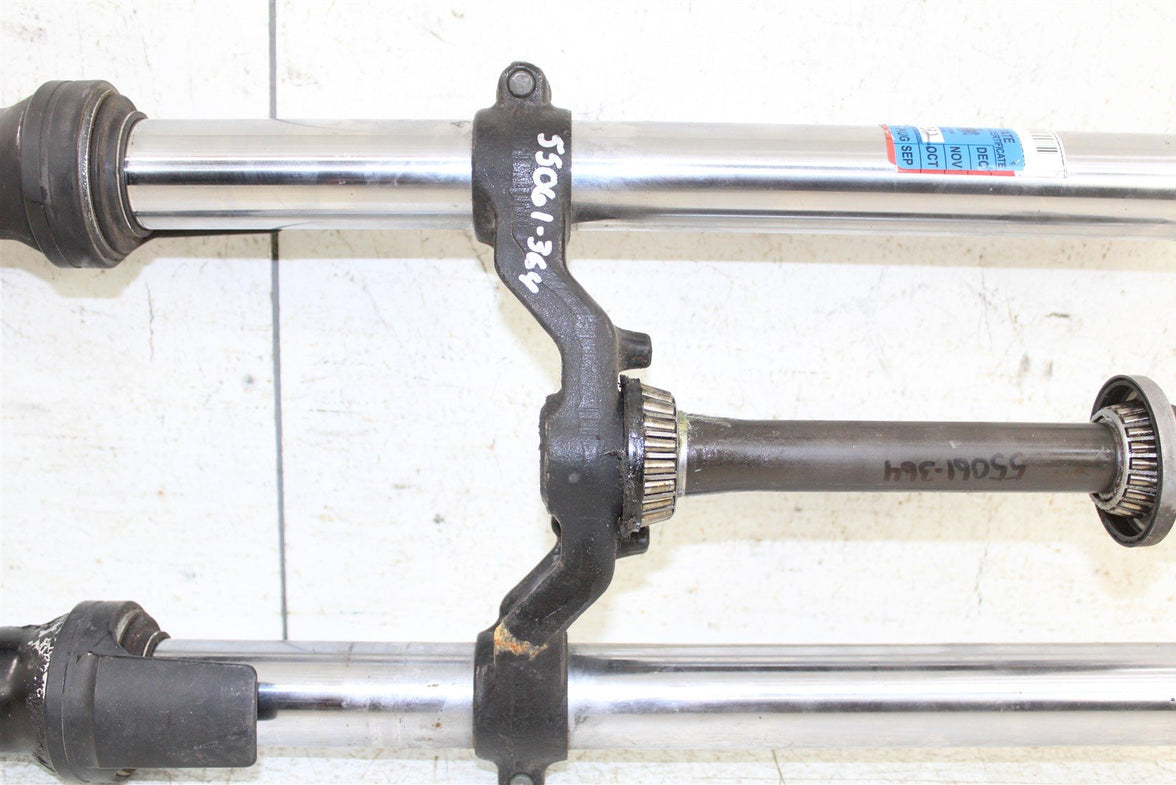 2001 Yamaha YZF 600R Fork Tubes Front Suspension Triple Clamps 55061