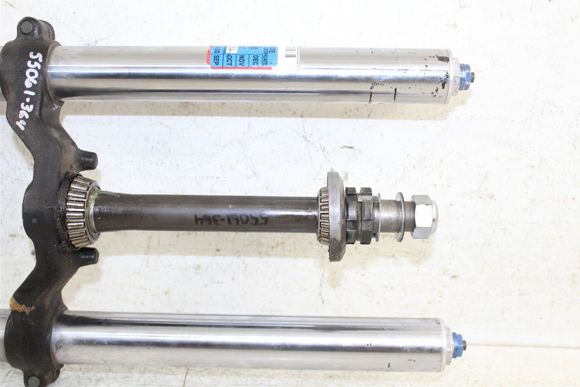 2001 Yamaha YZF 600R Fork Tubes Front Suspension Triple Clamps 55061