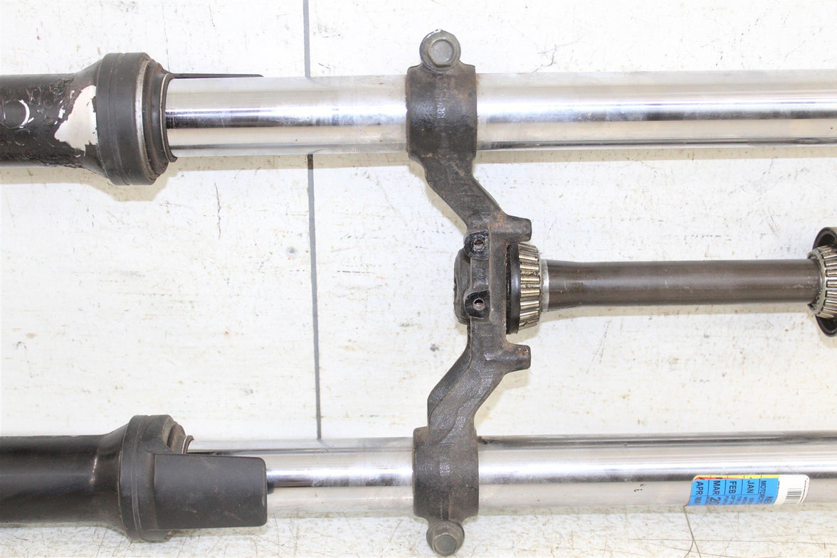 2001 Yamaha YZF 600R Fork Tubes Front Suspension Triple Clamps 55061