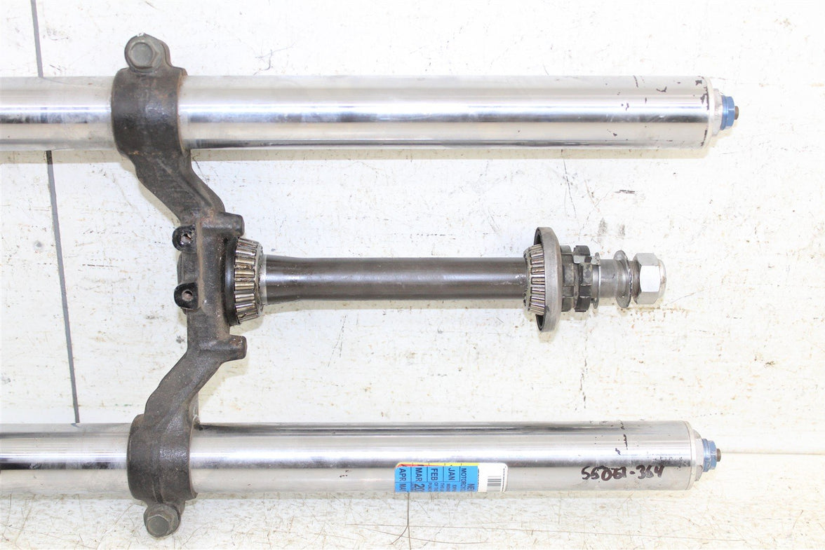 2001 Yamaha YZF 600R Fork Tubes Front Suspension Triple Clamps 55061