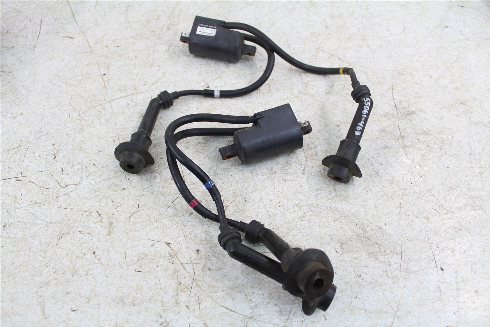 2001 Yamaha YZF 600R Ignition Coils Spark Plug Boots 55061