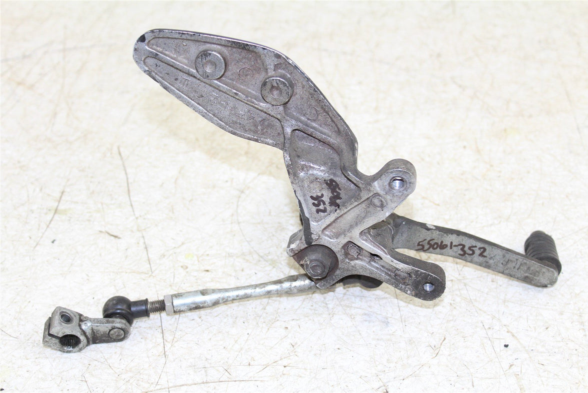 2001 Yamaha YZF 600R Left Foot Peg Mount Bracket Shift Lever 55061