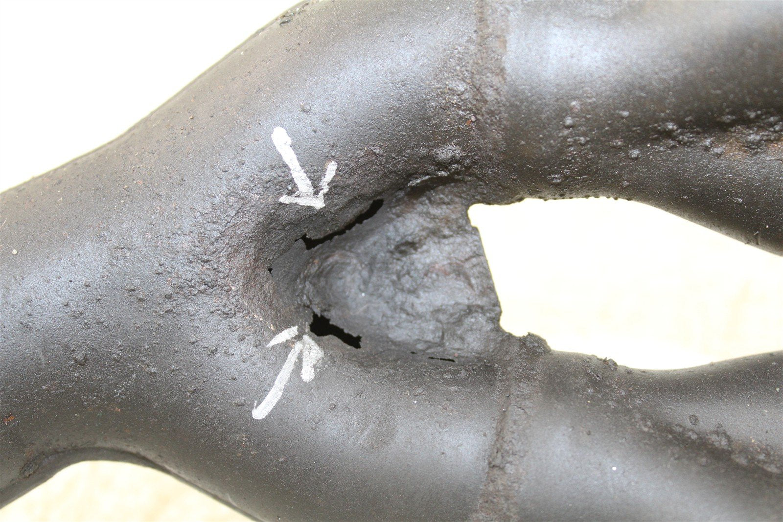 2001 Yamaha YZF 600R Exhaust Header Head Pipe Manifold 55061