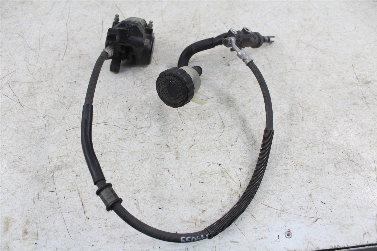 2001 Yamaha YZF 600R Rear Brake Caliper Hose Master Cylinder 55061