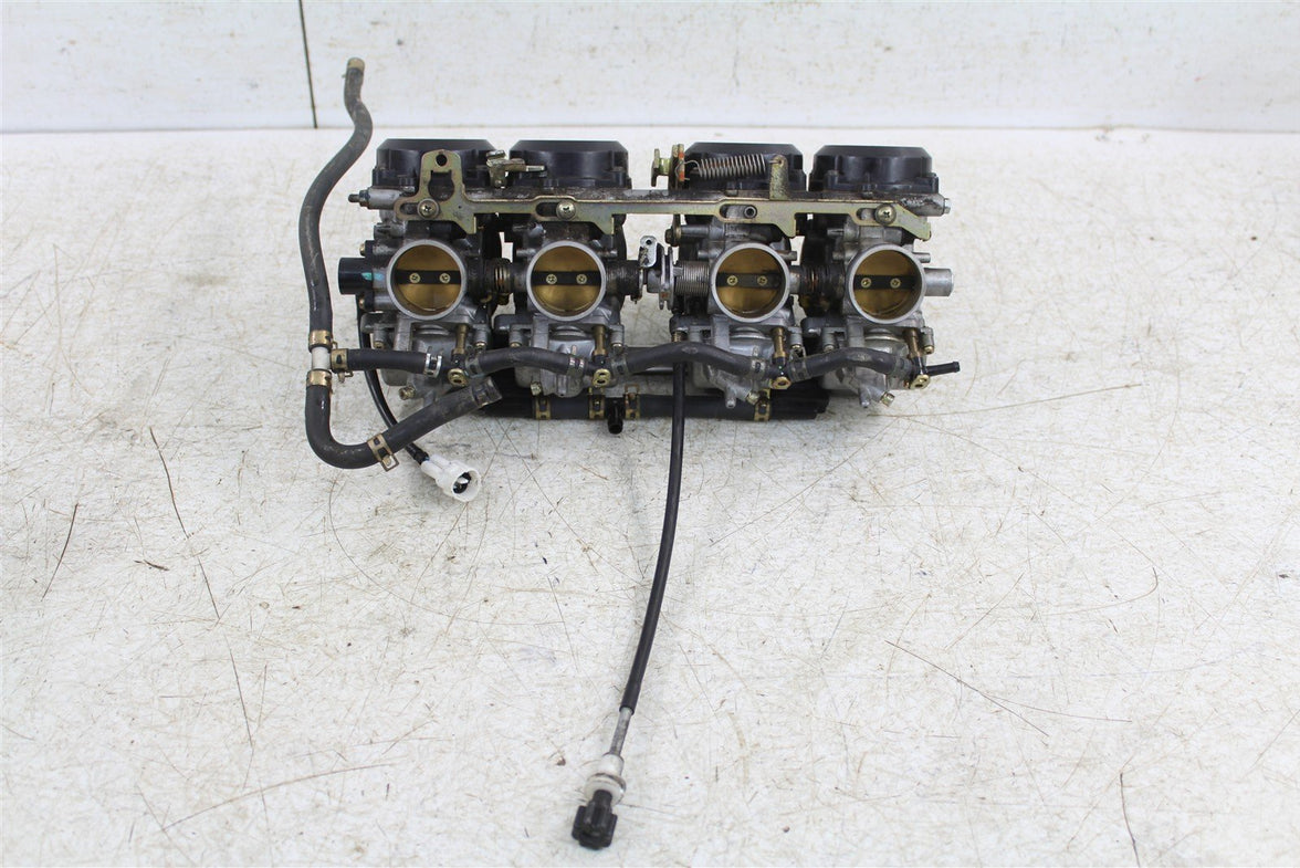 2001 Yamaha YZF 600R Keihin Carburetors Carbs Fuel Intake Bowl Jets 55061
