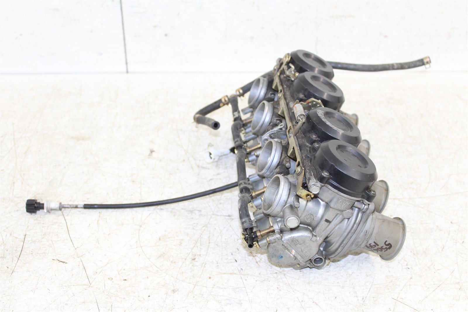 2001 Yamaha YZF 600R Keihin Carburetors Carbs Fuel Intake Bowl Jets 55061