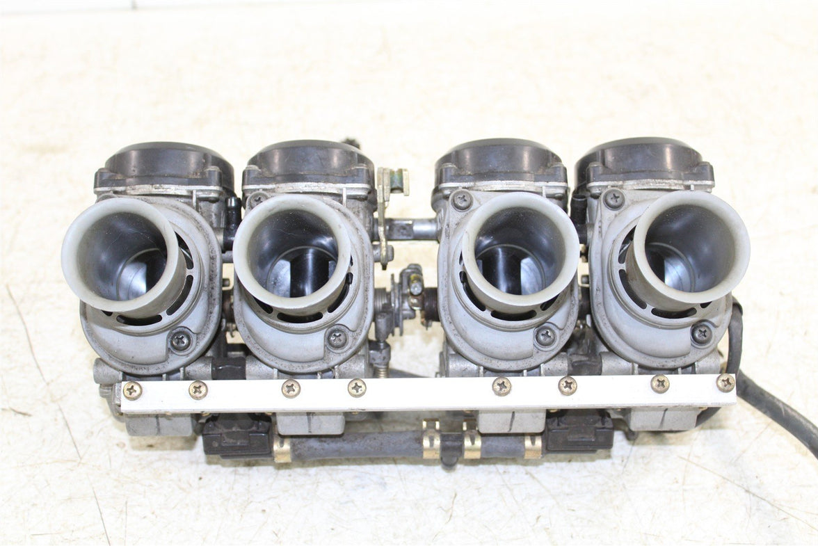 2001 Yamaha YZF 600R Keihin Carburetors Carbs Fuel Intake Bowl Jets 55061