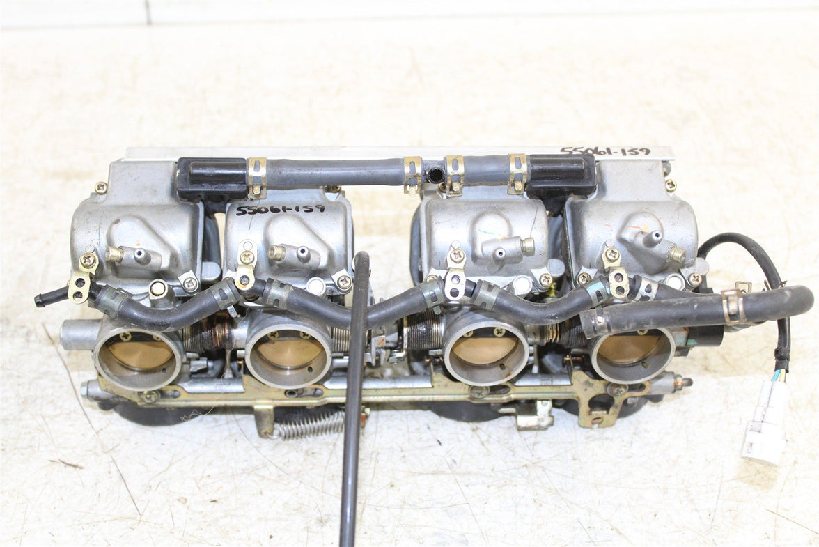2001 Yamaha YZF 600R Keihin Carburetors Carbs Fuel Intake Bowl Jets 55061