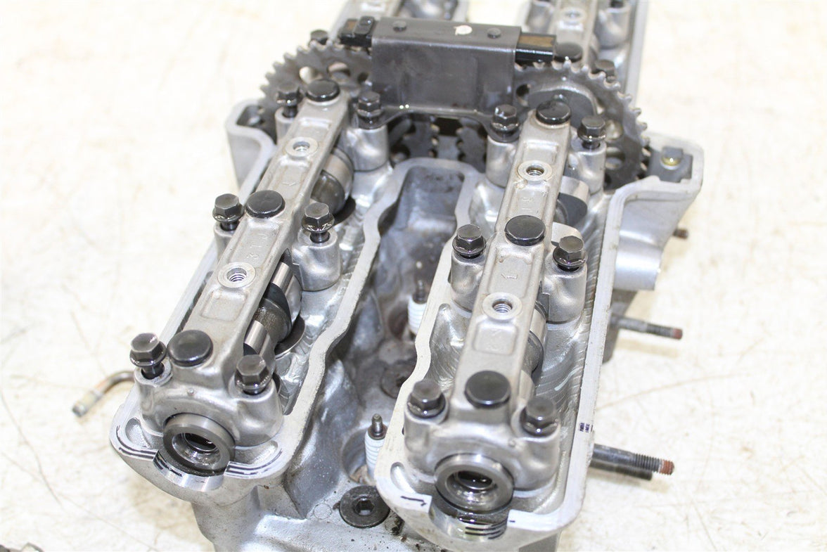 2001 Yamaha YZF 600R Cylinder Head Valve Cover w/ Camshafts Intake Exhaust