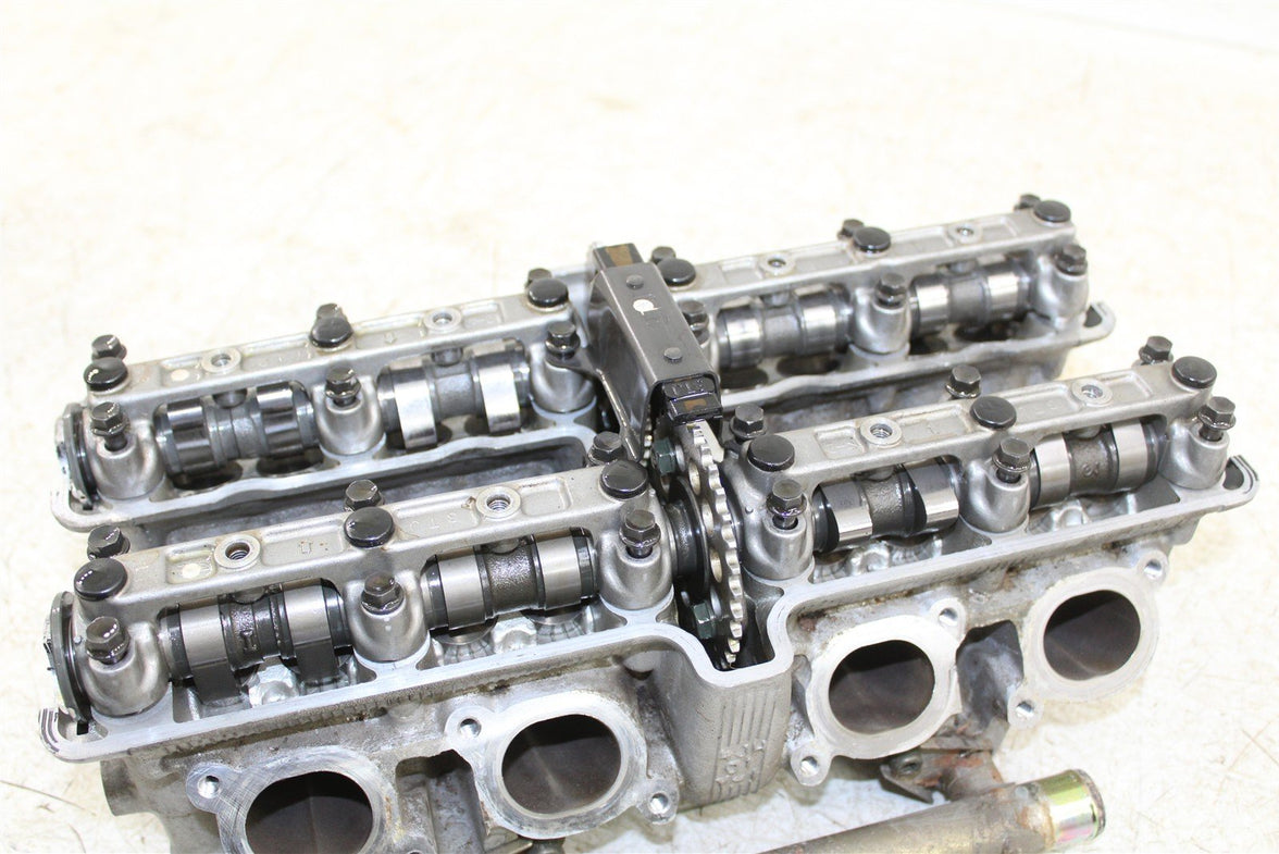 2001 Yamaha YZF 600R Cylinder Head Valve Cover w/ Camshafts Intake Exhaust