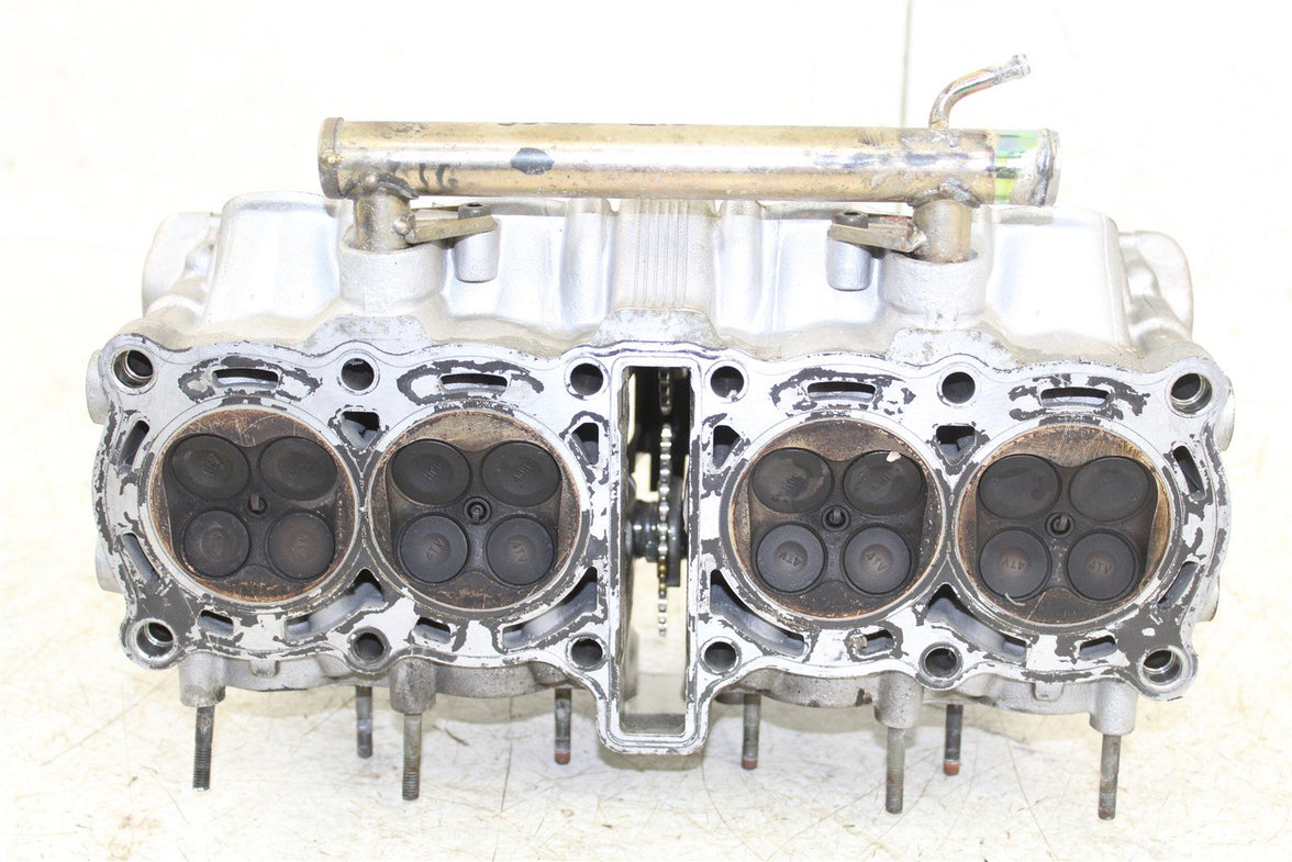 2001 Yamaha YZF 600R Cylinder Head Valve Cover w/ Camshafts Intake Exhaust