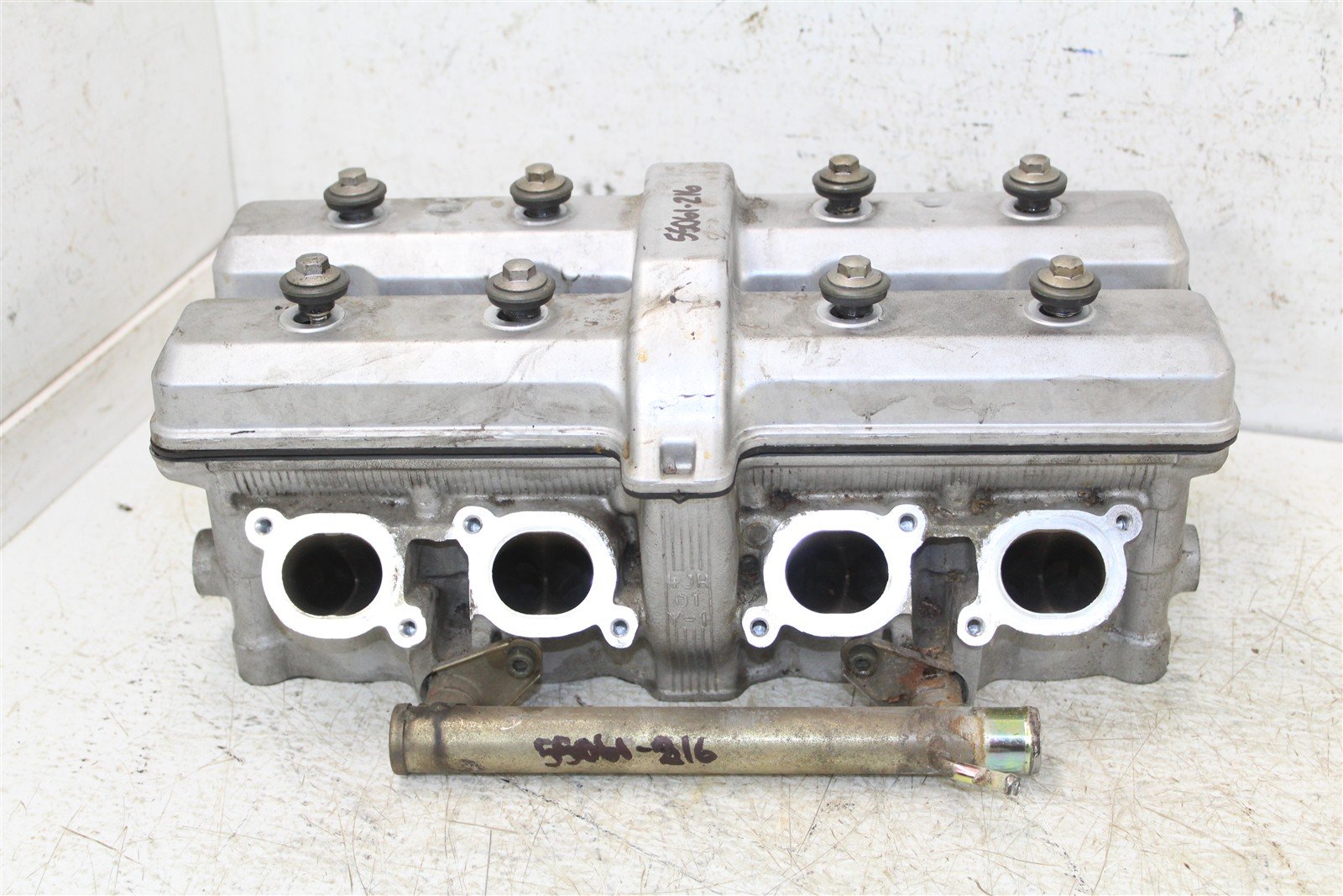 2001 Yamaha YZF 600R Cylinder Head Valve Cover w/ Camshafts Intake Exhaust
