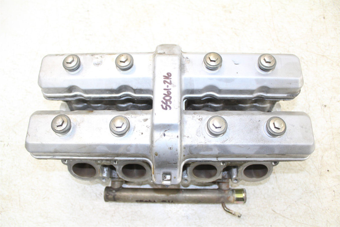 2001 Yamaha YZF 600R Cylinder Head Valve Cover w/ Camshafts Intake Exhaust