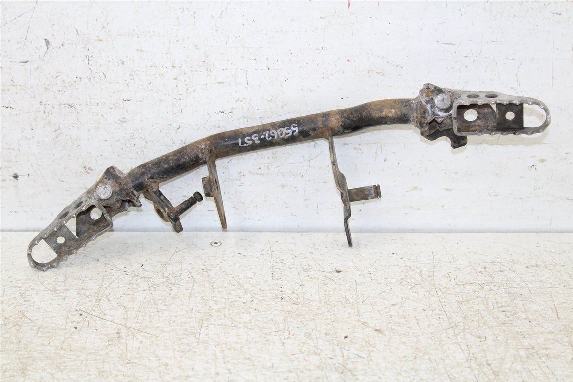 2000 Yamaha TTR 90 Foot Pegs Set Hardware Springs Rests 55062