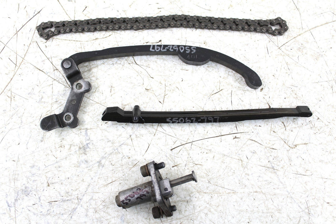 2000 Yamaha TTR 90 Timing Chain Guides Slides w/ Camshaft Tensioner 55062