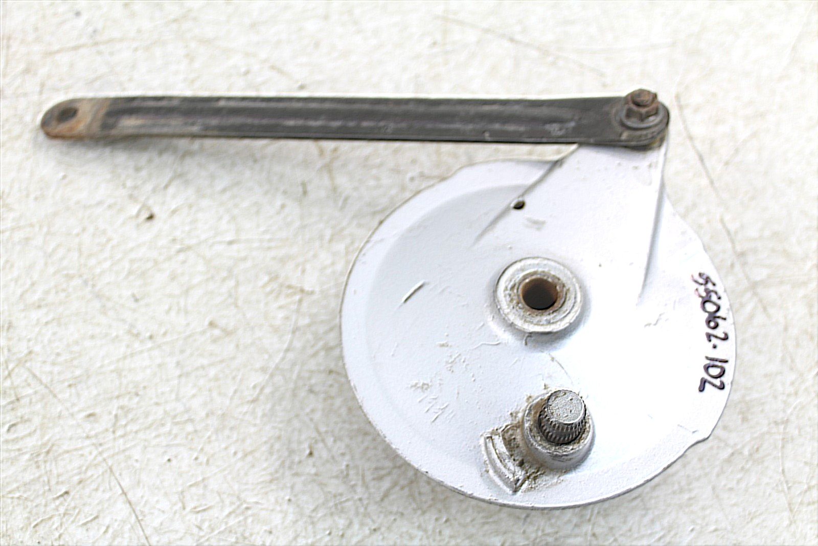 2000 Yamaha TTR 90 Rear Brake Drum Plate Panel Shoes Mount 55062