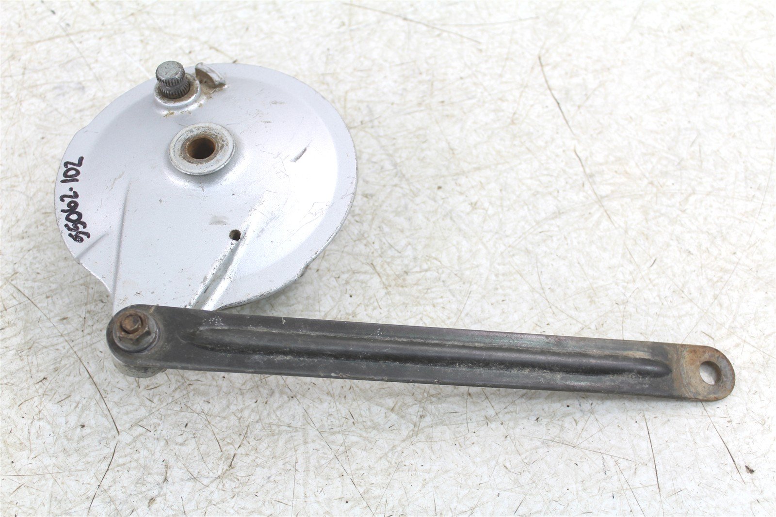 2000 Yamaha TTR 90 Rear Brake Drum Plate Panel Shoes Mount 55062