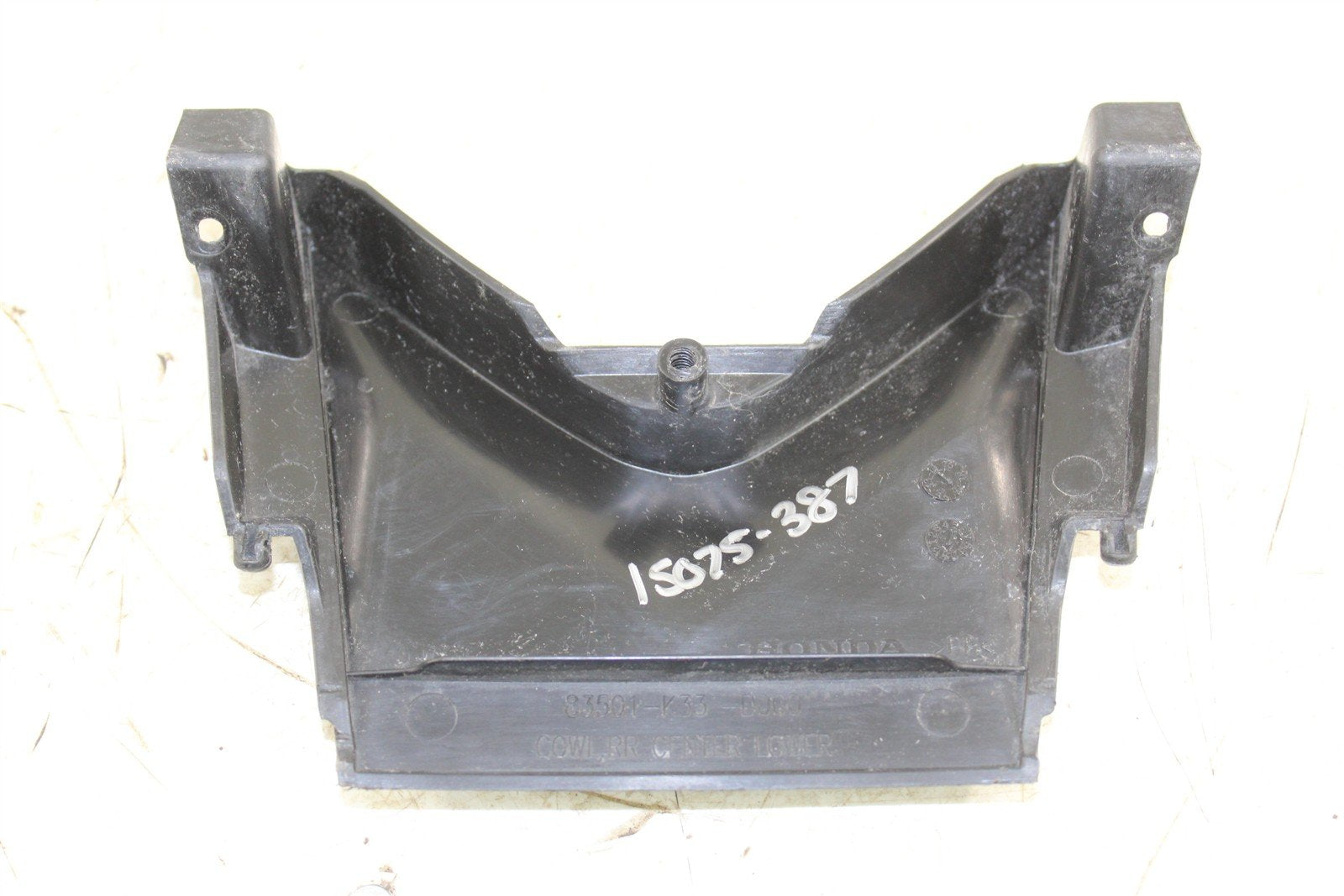 2018 Honda CB 300F Rear Center Cover Lower Plastic 15075