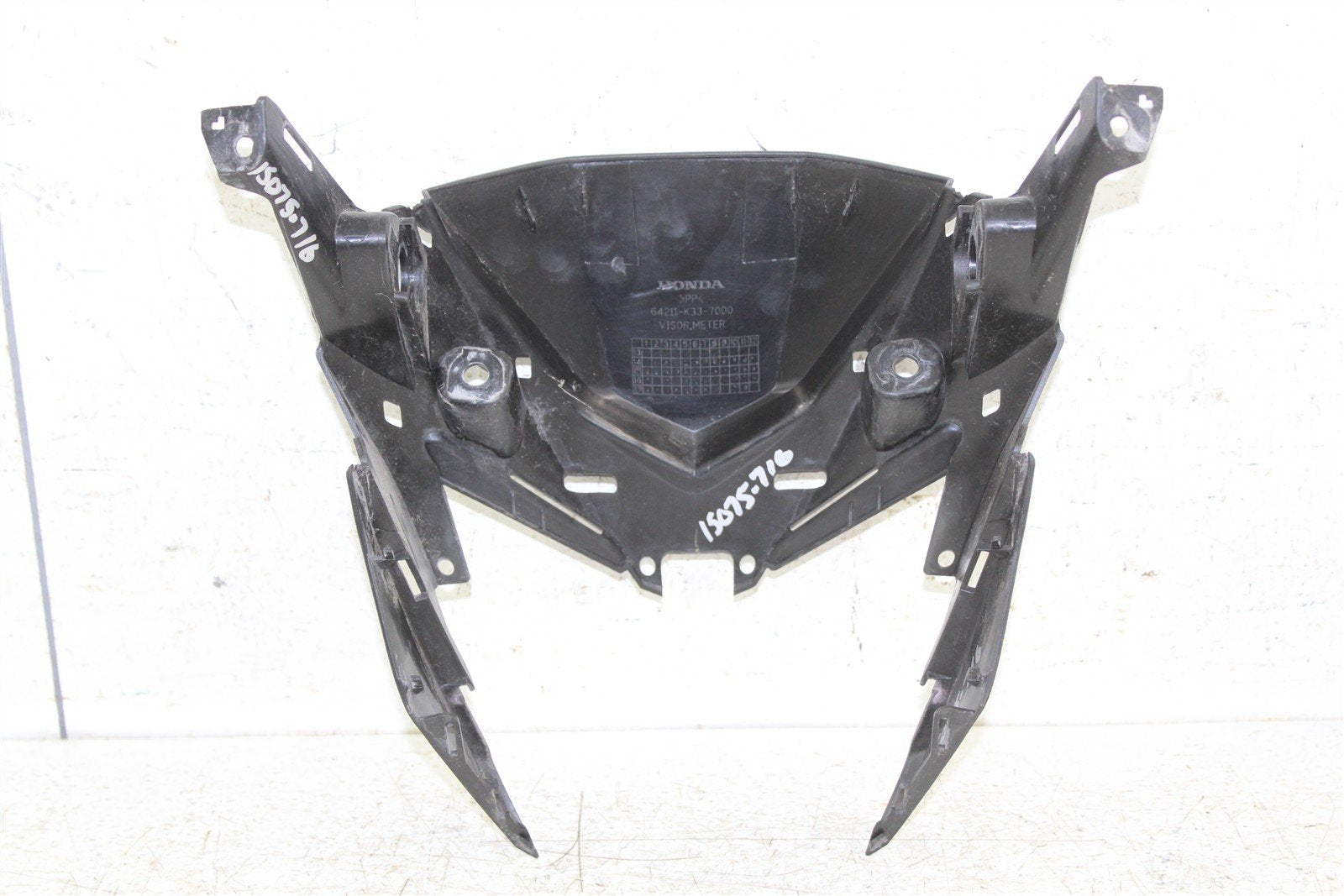 2018 Honda CB 300F Plastic Meter Visor 15075