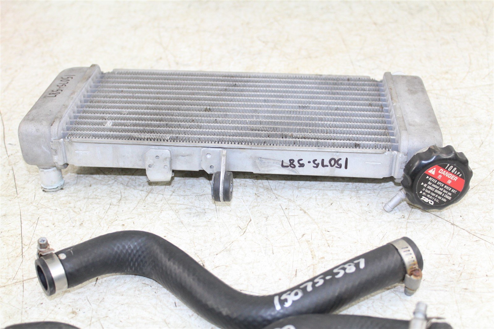 2018 Honda CB 300F Radiator w/ Hoses 15075