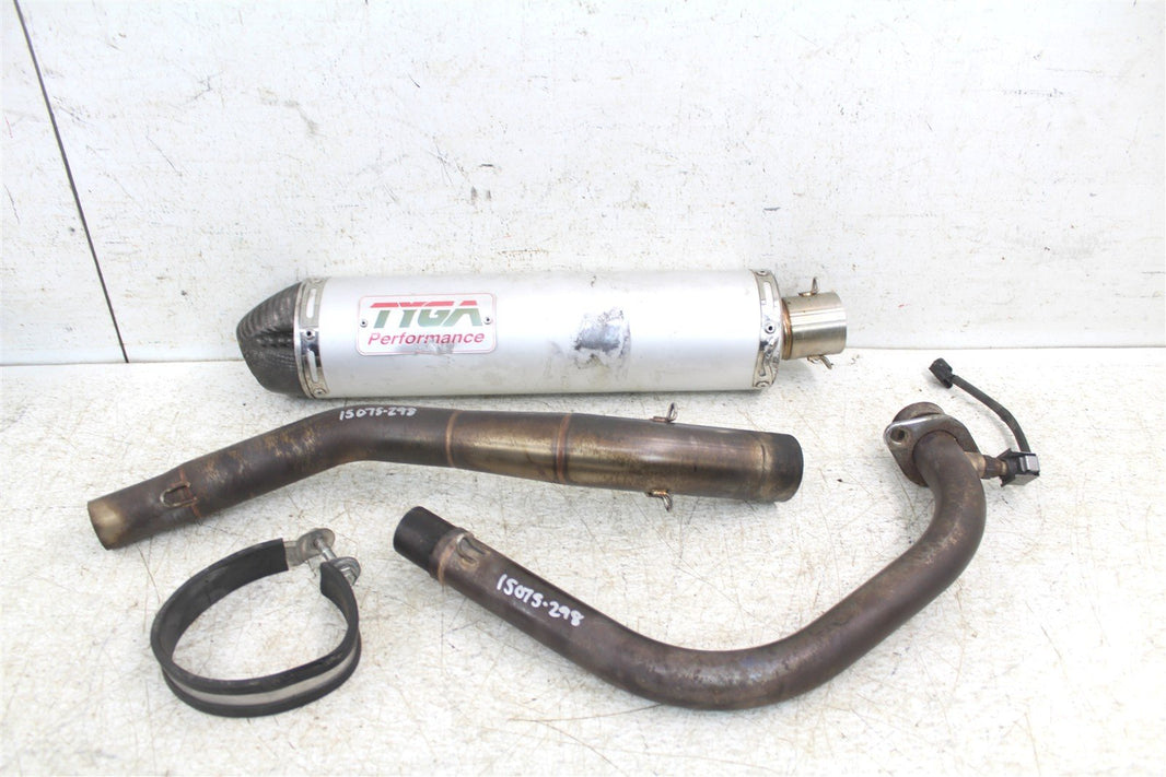 2018 Honda CB 300F TYGA Exhaust System Head Pipe Silencer Muffler 15075