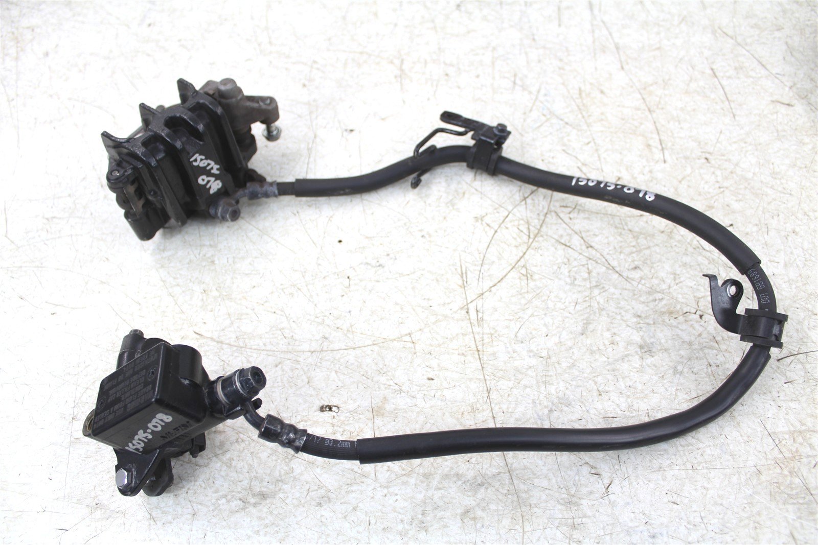 2018 Honda CB 300F Front Brake Caliper Hose Master Cylinder 15075