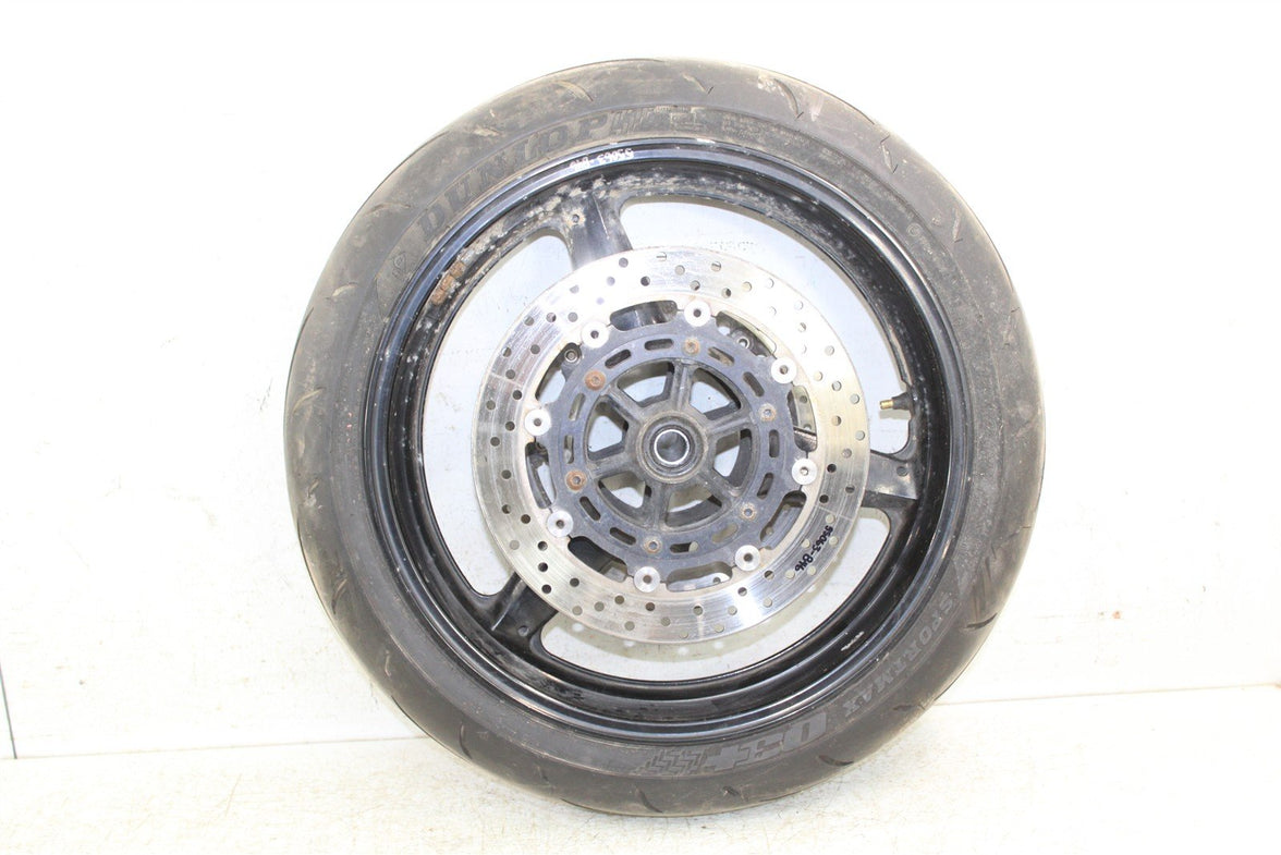 2002 Yamaha R1 Front Wheel Rim w/ Brake Rotors 55063