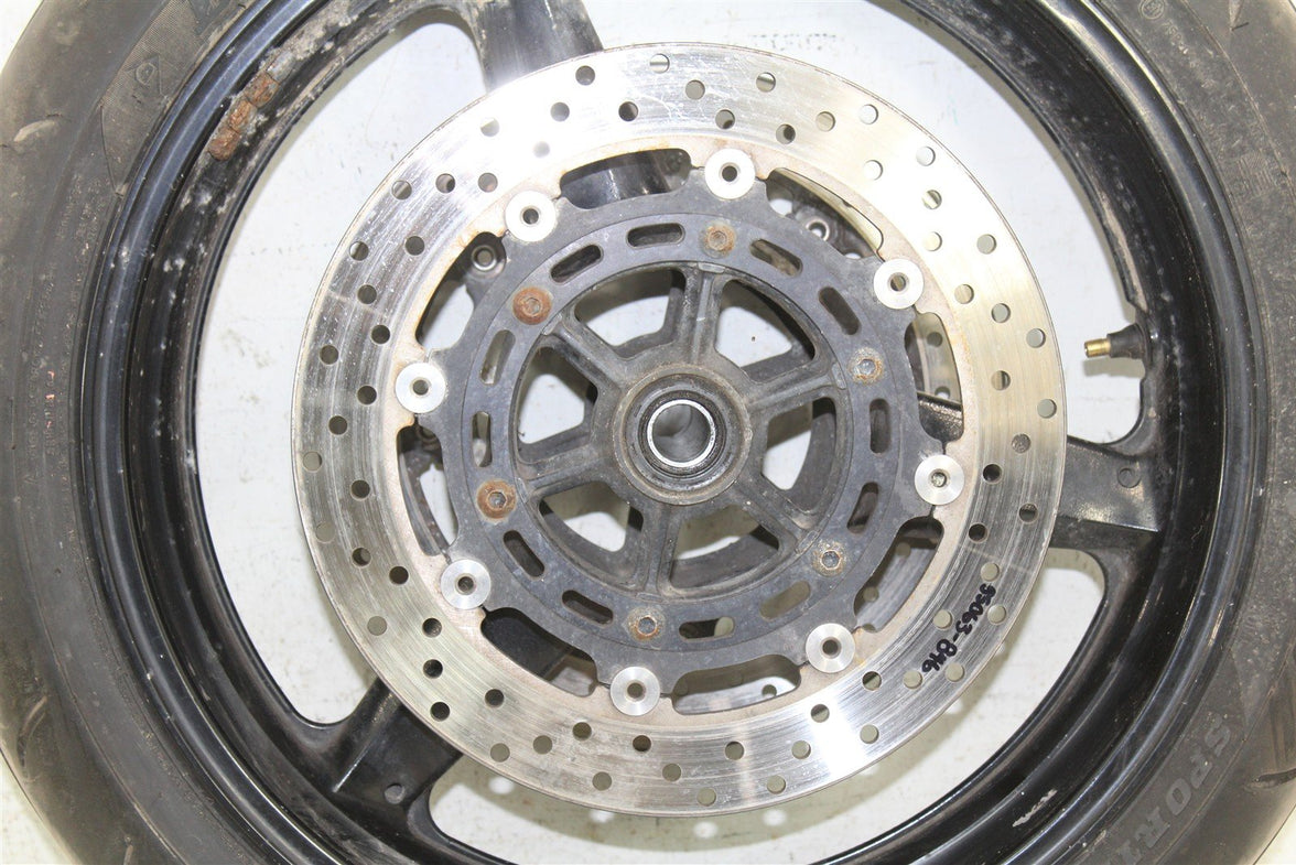 2002 Yamaha R1 Front Wheel Rim w/ Brake Rotors 55063
