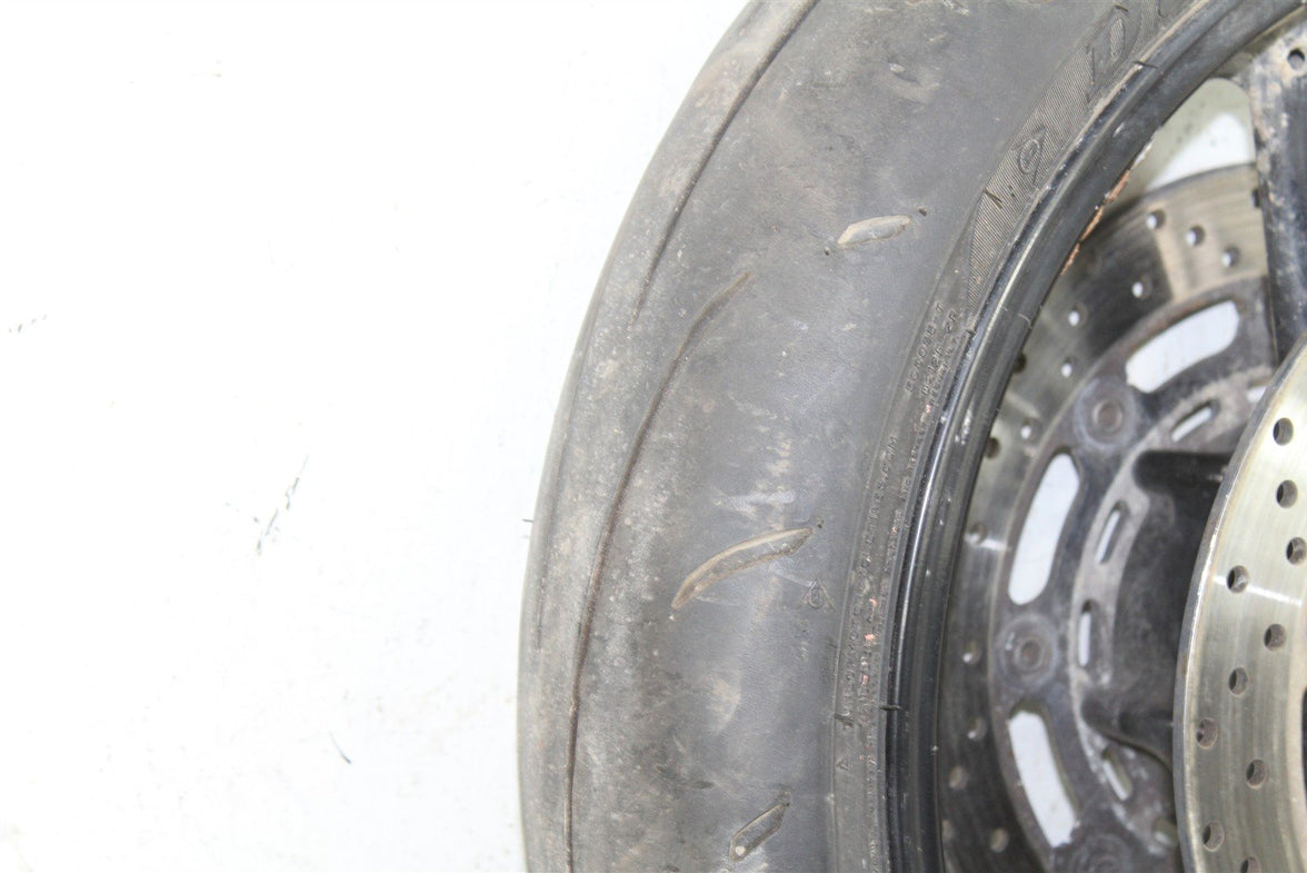 2002 Yamaha R1 Front Wheel Rim w/ Brake Rotors 55063