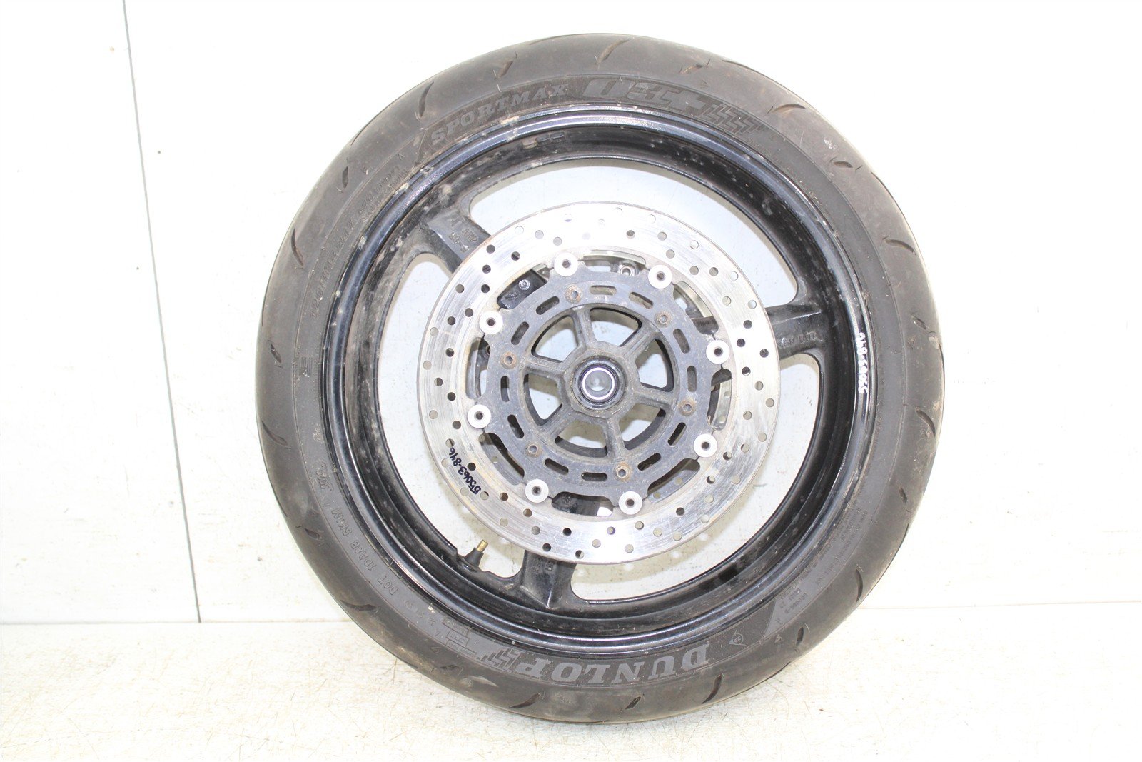 2002 Yamaha R1 Front Wheel Rim w/ Brake Rotors 55063