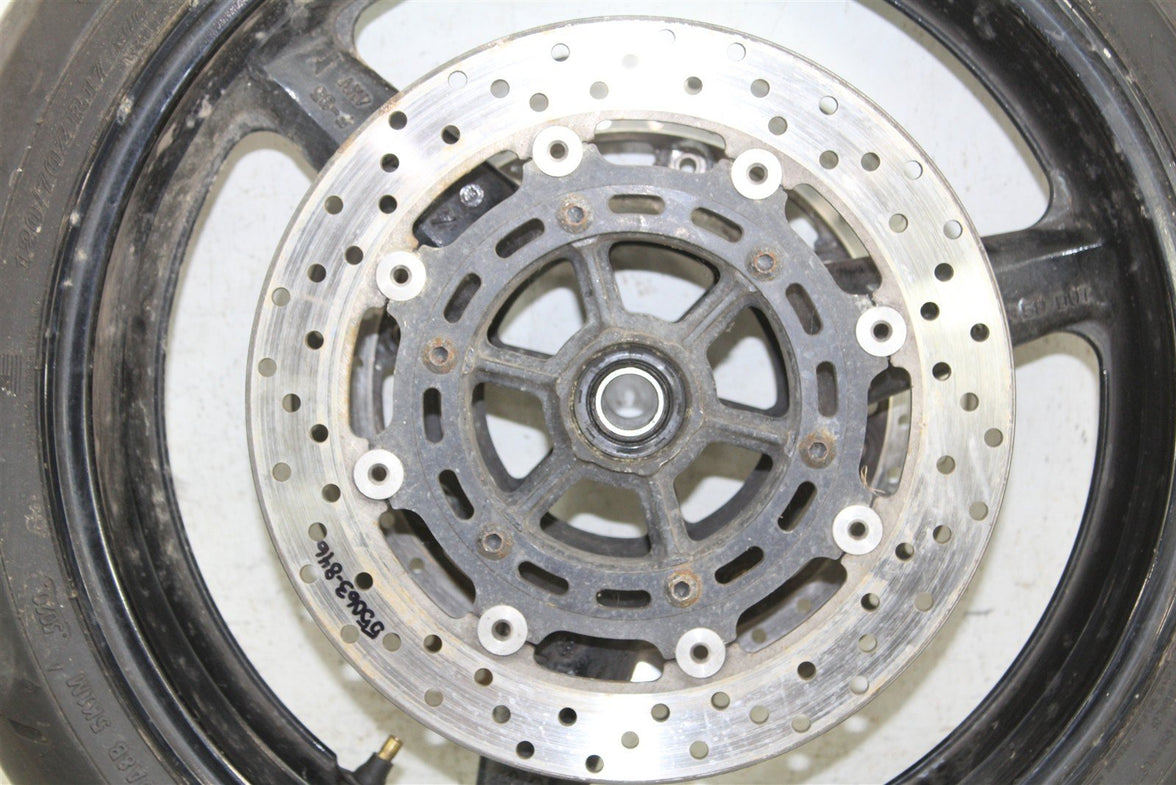 2002 Yamaha R1 Front Wheel Rim w/ Brake Rotors 55063