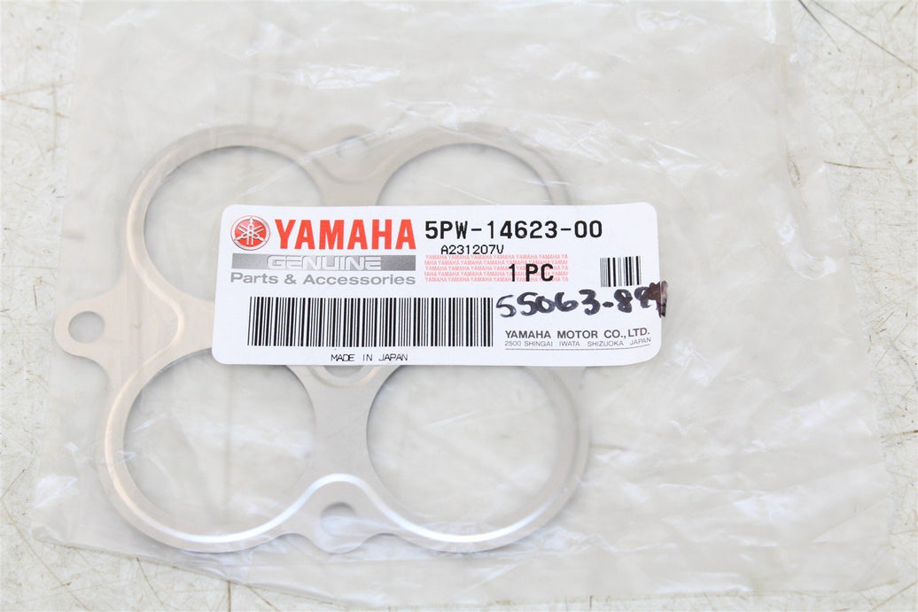 NOS Genuine Yamaha Exhaust Pipe Gasket NEW 5PW-14623-00 // 55063