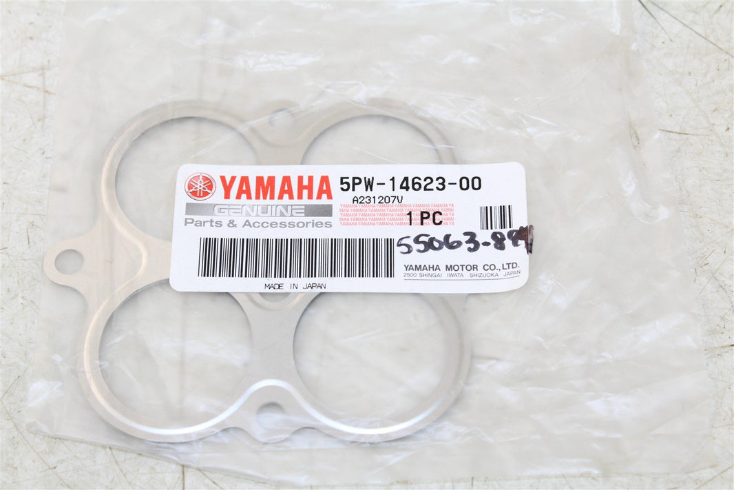 NOS Genuine Yamaha Exhaust Pipe Gasket NEW 5PW-14623-00 // 55063