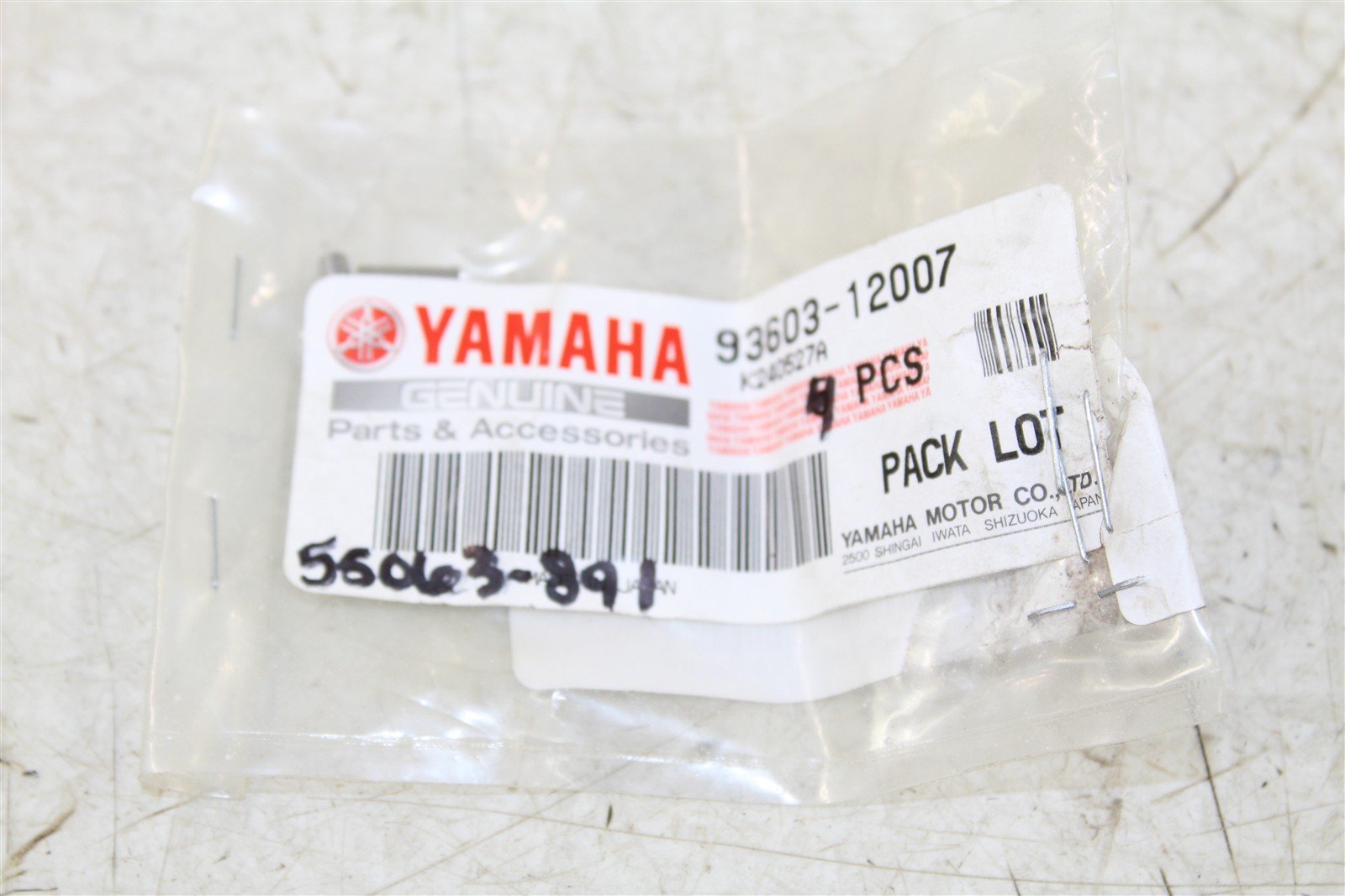 NOS Genuine Yamaha Dowel Pins Stryker XVS1300 CA CG 50 NEW OEM 93603-12007 QTY:4