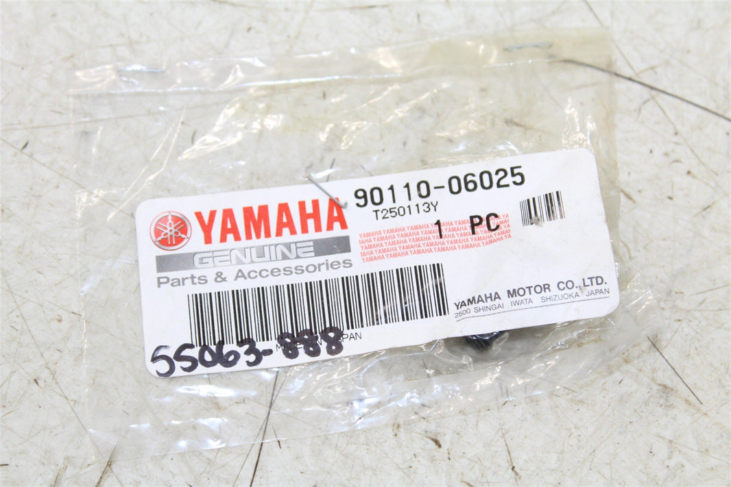 NOS Genuine Yamaha Bolt 90110-06025 // 55063