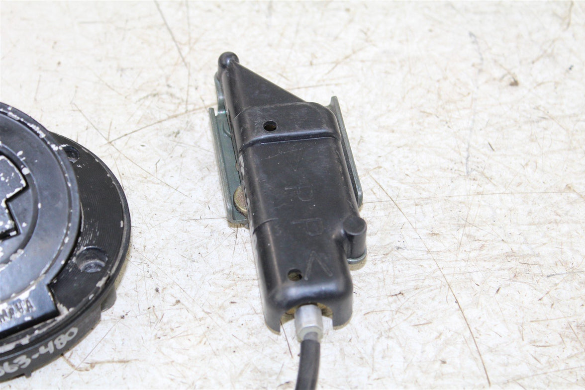 2002 Yamaha R1 Key Switch Ignition Top Triple Clamp Seat Lock Gas Cap 55063