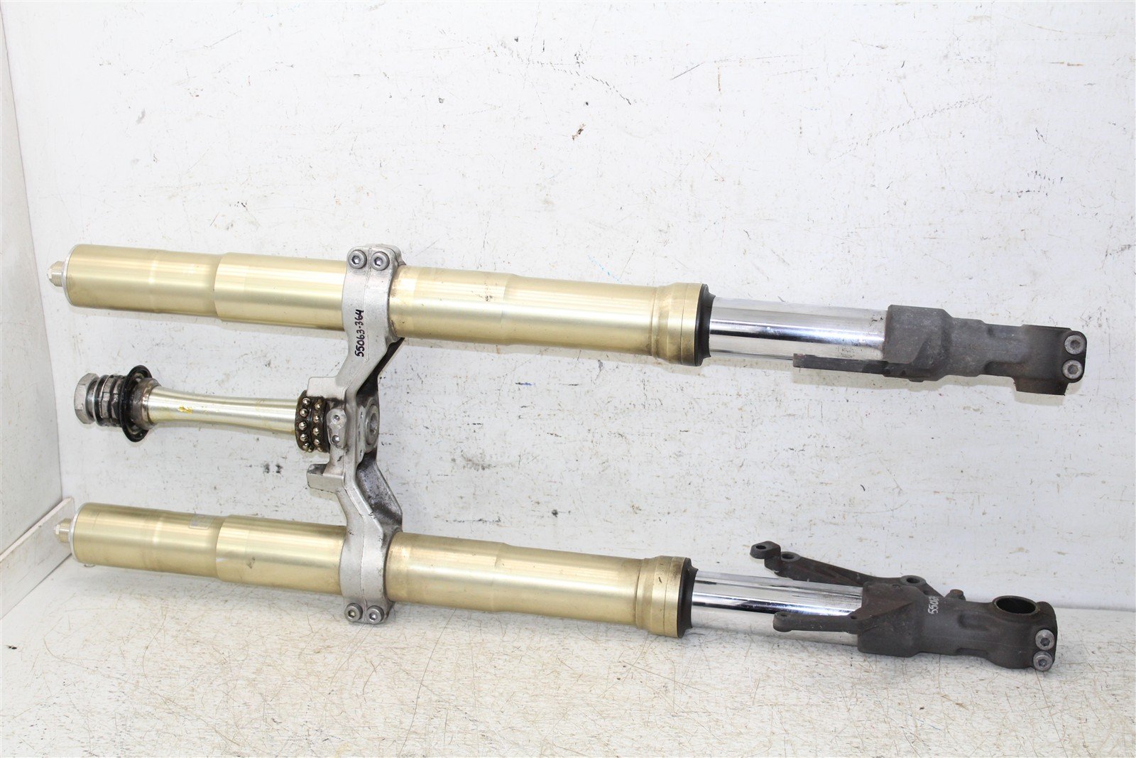 2002 Yamaha R1 Fork Tubes Front Suspension Lower Triple Clamp 55063