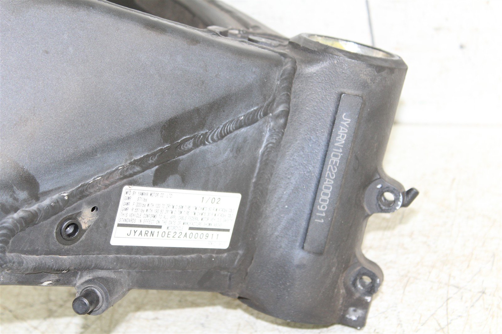 2002 Yamaha R1 Main Frame Chassis EZ Reg 55063
