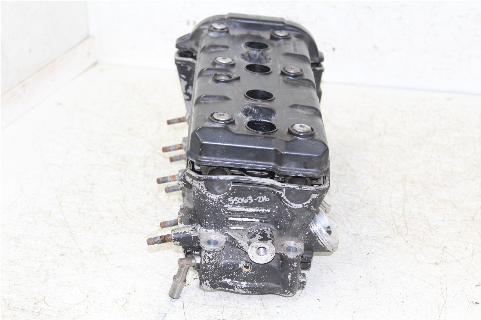 2002 Yamaha R1 Cylinder Head Valve Cover w/ Exhaust Intake Camshaft Cam 55063