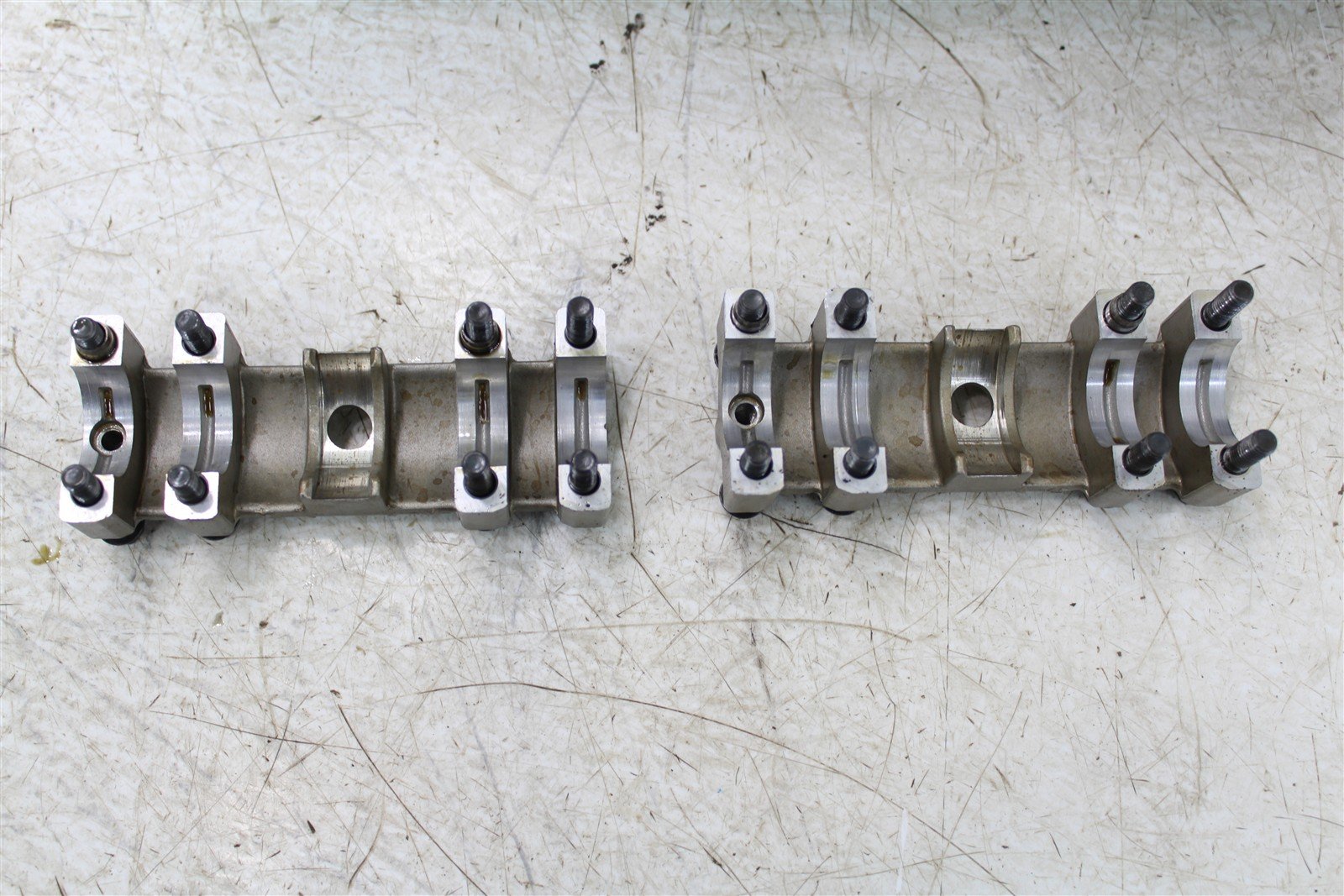 2002 Yamaha R1 Cylinder Head Valve Cover w/ Exhaust Intake Camshaft Cam 55063